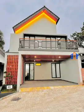 Rumah Furnished 900 Meter Ke Pintu Tol Di Depok