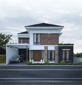 JASA ARSITEK & BANGUN RUMAH Desain Borong Renovasi Struktur IMB PBG