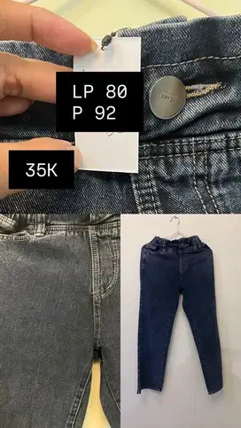 Celana baggy jeans