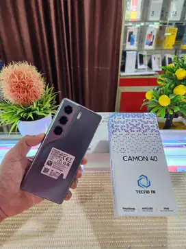 Tecno Camon 40 Ram 8+8Gb/ 256Gb Fullset Ori Pemakaian Singkat 1 Bulan
