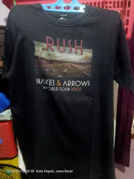 Kaos Vintage Rush Snakes & Arrows