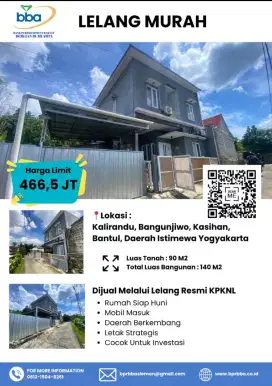 LELANG RUMAH MURAH