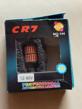 Lampu LED cr 7 tipe 1157 rem belakang motor & mobil