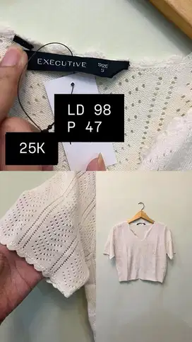 Atasan Putih Eksecutive