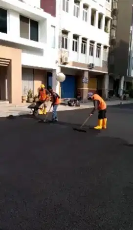 Aspal lapis jalan Cinere