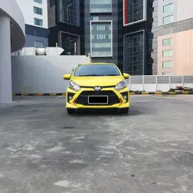{km30rb} Agya G TRD 1.2 matic tahun 2020 warna kuning