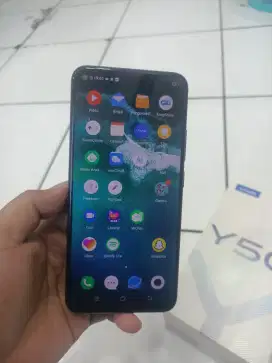 Vivo y50 ram 8/128gb fullset ori