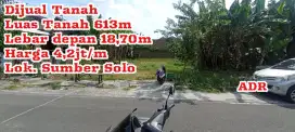 Dijual Tanah Sumber Solo