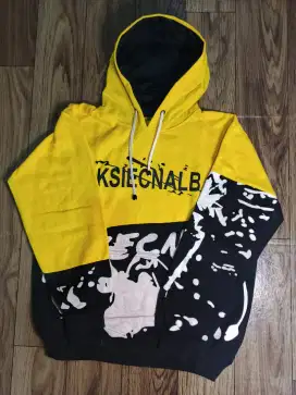 Hoodie kuning size m second