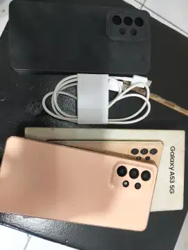 Dijual Samsung a53 5g 8/128 lengkap