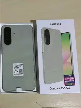 Samsung A56 pemakaian 2minggu like new bos