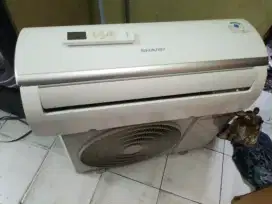 AC SHARP 1/2 PK SHARP (05-ZCYN) Kondisi siap pasang