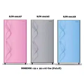 (Murah + Garansi) Kulkas Sharp 1 Pintu SJN 162