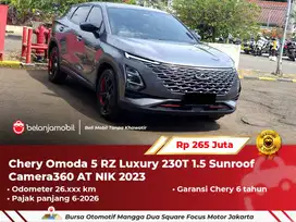 [ BERGARANSI ] Chery Omoda 5 RZ Luxury 230T 1.5 Sunroof AT 2023/2024