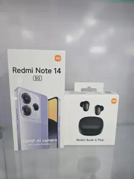 Redmi note 14 5G NEW RESMI ( FREE BUDS 6 PLAY)