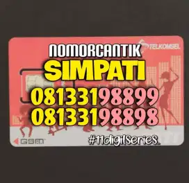 (bisa COD) Nomor Cantik Kartu TELKOMSEL SIMPATI 11digit HOKI MANIS #89