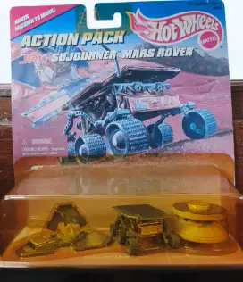 HOT WHEELS ACTION PACK JPL SOJOURNER MARS ROVER