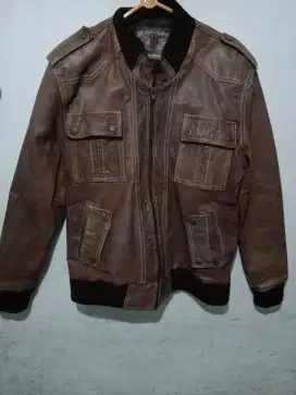 Jaket kulit original sz l