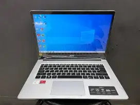 Laptop gaming acer vga 2gb amd athlon silver 3050u ram 8gb ssd 256gb
