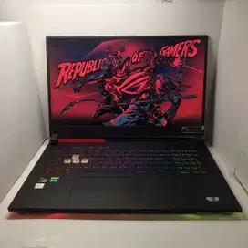 LAPTOP GAMING LANGKA 17 ASUS ROG G713IC RYZEN 7 8/512 TX 3050 144HZ