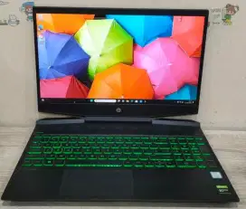 HP PAVILION GAMING 15 Core i7-9750H 8GB Ssd 256GB+hdd 1TB GTX1650 4Gb