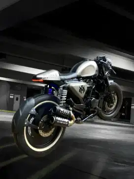 MOTOR CAFERACER KELAS PREMIUM,MESIN SUPER SEHAT SURAT LENGKAP