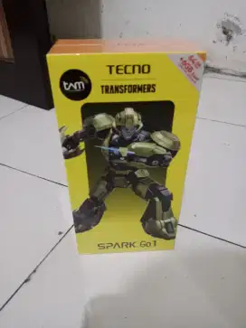 Tecno spark Go1 ram 3+3/64 segel box