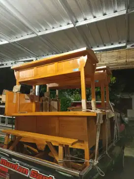 Gerobak Angkringan Bakso Mie Ayam PeceL Bubur Sate Martabak Ronde dlL