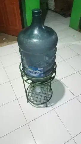 Rak besi tempat galon besi 10 mm