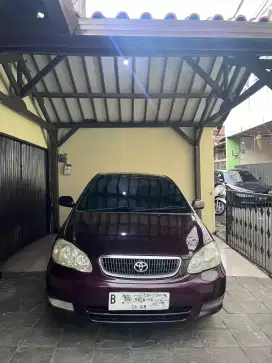 Toyota Corolla Altis 1.8G MT, 2002, Merah Metallic