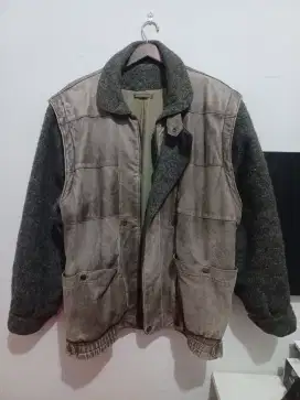 Jaket kulit jadul rare