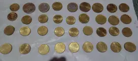 Koleksi Coin (  Euro ) Mulus Langka
