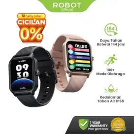 ROBOT FIT 1 SmartWatch Waterproof IP68 Health Monitor 100+ Mode Sports