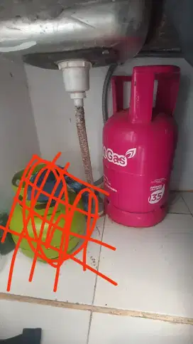 Tabung gas 12kg brhigt gas