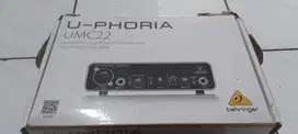 Soundcard Behringer Uphoria umc22