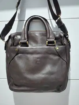 Koleksi pribadi tas selempang Ba**y original mulus kulit asli