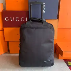 Hush Puppies document bag top trolley roda tas