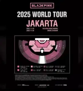 Dijual 3 tiket konser Blackpink