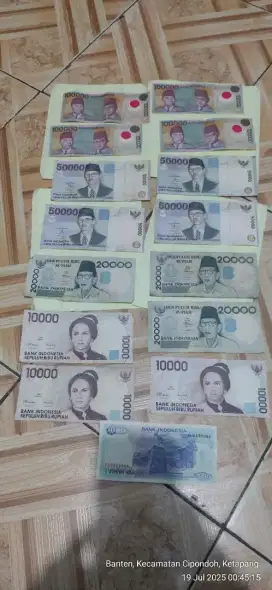 Uang lama edisi tahun 1998/99