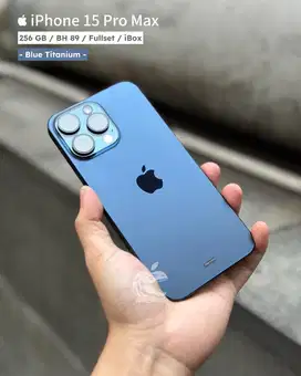 iPhone 15 Pro Max 256 GB iBox Blue Titanium