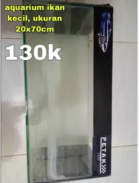 Aquarium ikan hias second jual murah cepat