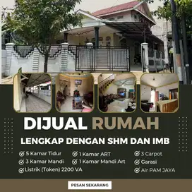 RUMAH DIJUAL CEPAT AKSES STRATEGIS