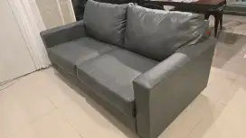 Sofa kulit oscar baru bekleed