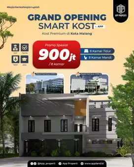 Dijual Rumah Kost Full Furnish dekat Kampus UMM Malang