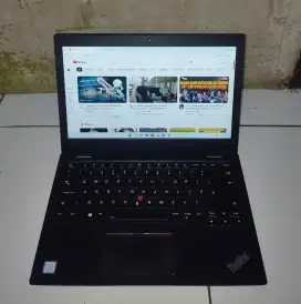 Lenovo thinkpad i5 gen 8 ram 8 SSD 512 Batre 5 jam wimdows 11 normal