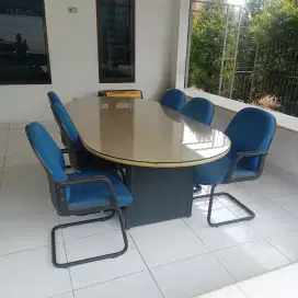 Kursi meja meeting kantor 240cm