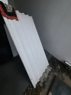 Atap UPVC dobel layer