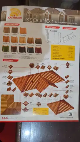Genteng kanmuri ekspanika melenio