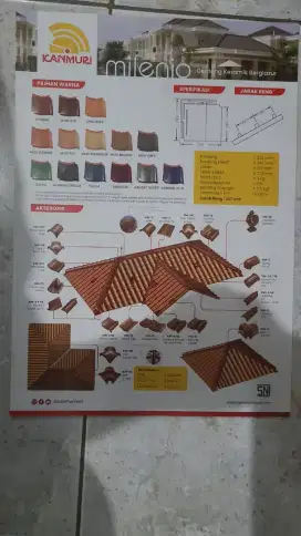 Genteng kanmuri ekspanika melenio