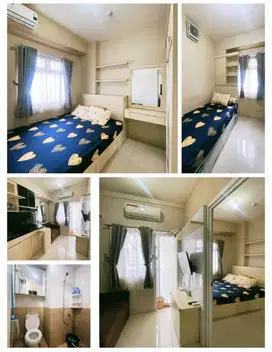 Green Pramuka Sewa 2BR Furnish di atas Mall